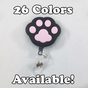 Paw Badge Clips
