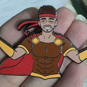 Polites Enamel Pin