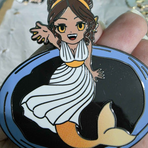 Siren Enamel Pin